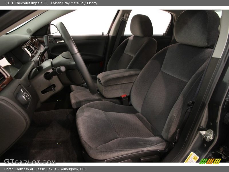 Cyber Gray Metallic / Ebony 2011 Chevrolet Impala LT