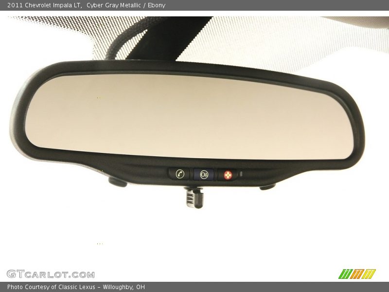 Cyber Gray Metallic / Ebony 2011 Chevrolet Impala LT
