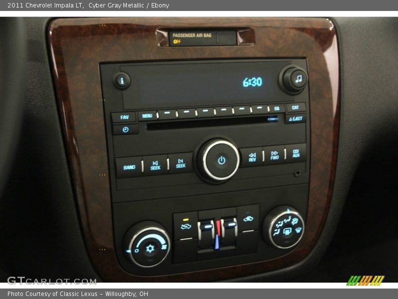 Cyber Gray Metallic / Ebony 2011 Chevrolet Impala LT