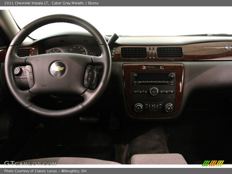 Cyber Gray Metallic / Ebony 2011 Chevrolet Impala LT