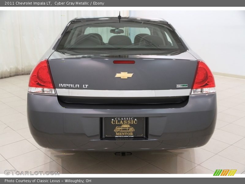 Cyber Gray Metallic / Ebony 2011 Chevrolet Impala LT