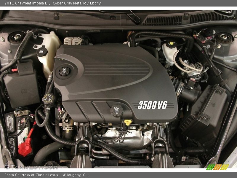 Cyber Gray Metallic / Ebony 2011 Chevrolet Impala LT