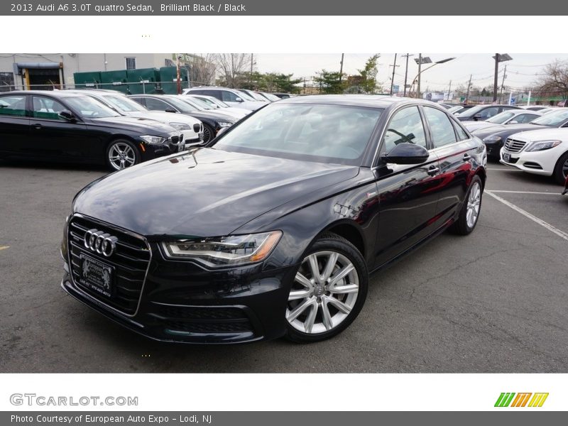 Brilliant Black / Black 2013 Audi A6 3.0T quattro Sedan