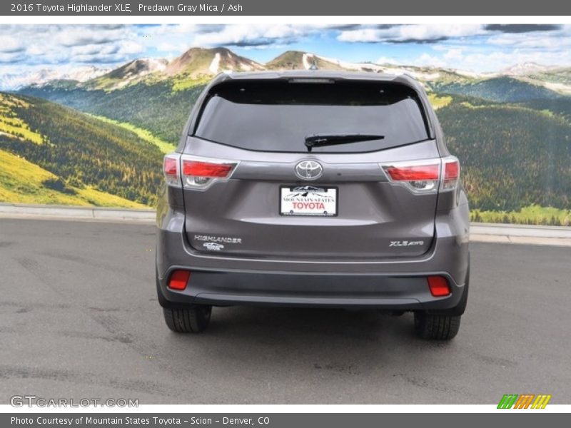 Predawn Gray Mica / Ash 2016 Toyota Highlander XLE