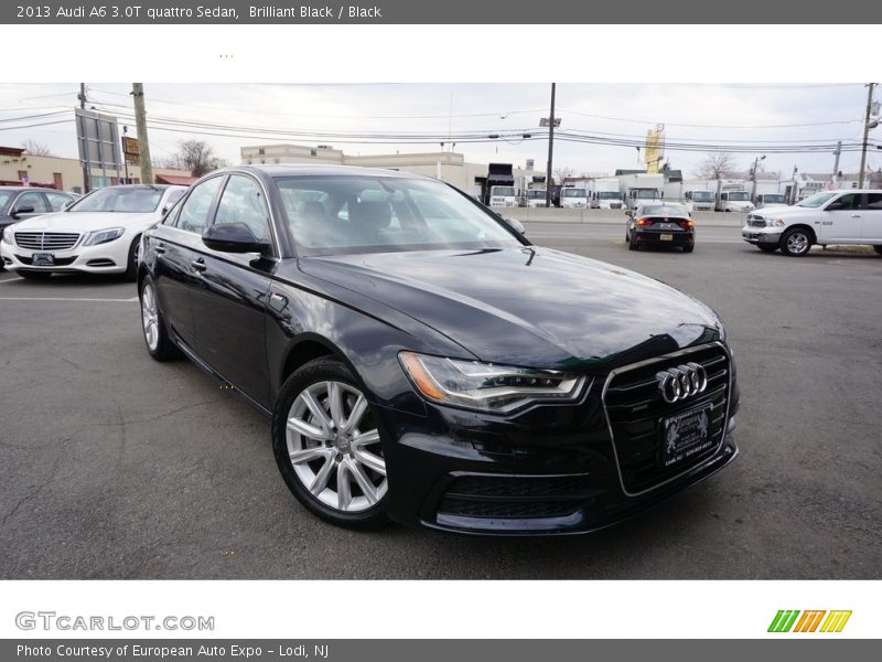 Brilliant Black / Black 2013 Audi A6 3.0T quattro Sedan