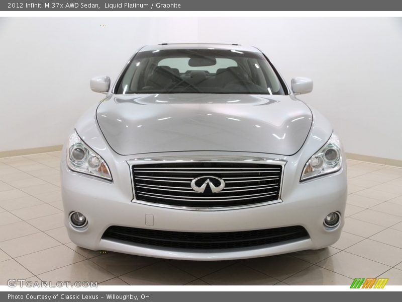 Liquid Platinum / Graphite 2012 Infiniti M 37x AWD Sedan