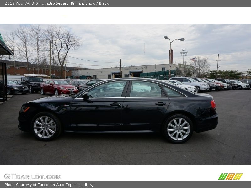 Brilliant Black / Black 2013 Audi A6 3.0T quattro Sedan