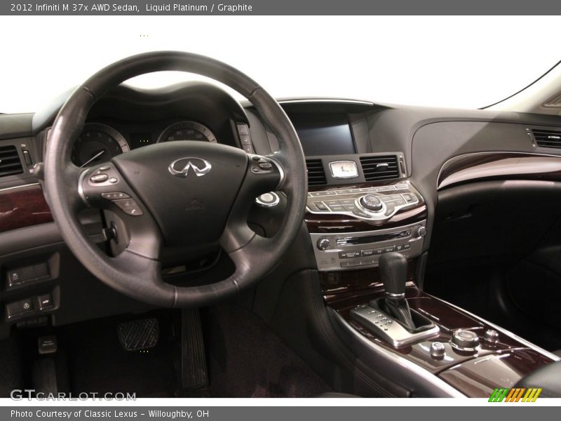 Liquid Platinum / Graphite 2012 Infiniti M 37x AWD Sedan