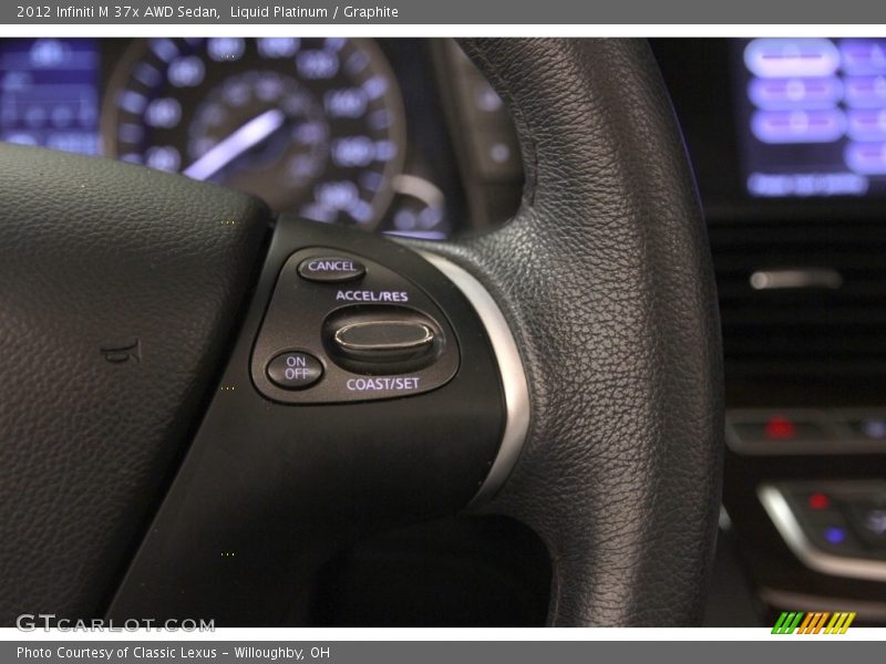 Liquid Platinum / Graphite 2012 Infiniti M 37x AWD Sedan
