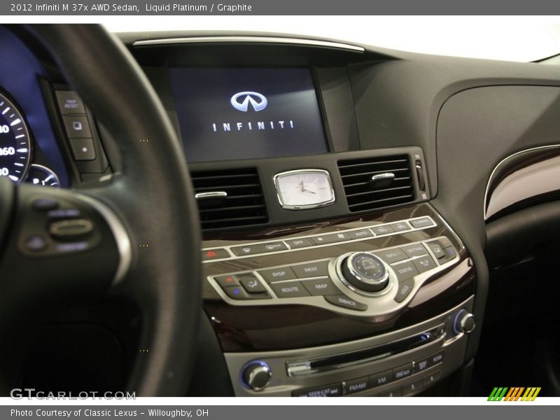 Liquid Platinum / Graphite 2012 Infiniti M 37x AWD Sedan