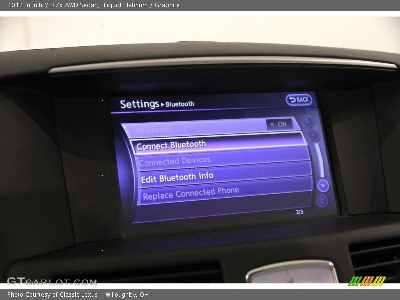 Liquid Platinum / Graphite 2012 Infiniti M 37x AWD Sedan