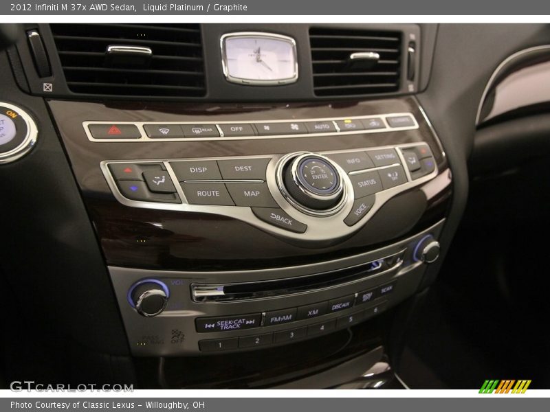 Liquid Platinum / Graphite 2012 Infiniti M 37x AWD Sedan