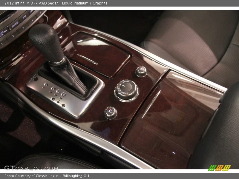 Liquid Platinum / Graphite 2012 Infiniti M 37x AWD Sedan