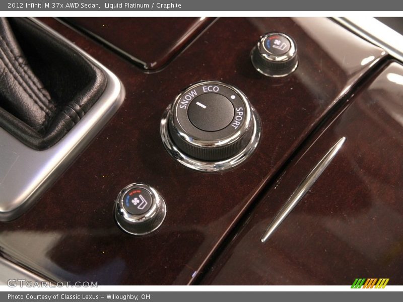 Liquid Platinum / Graphite 2012 Infiniti M 37x AWD Sedan