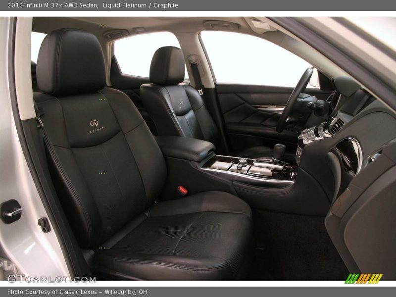 Liquid Platinum / Graphite 2012 Infiniti M 37x AWD Sedan