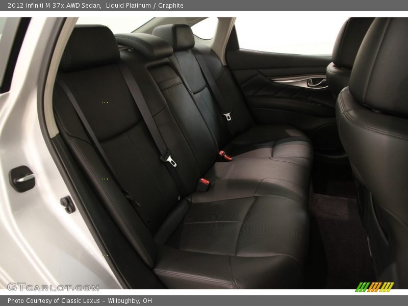 Liquid Platinum / Graphite 2012 Infiniti M 37x AWD Sedan