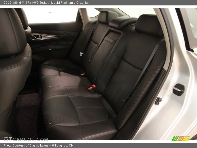 Liquid Platinum / Graphite 2012 Infiniti M 37x AWD Sedan