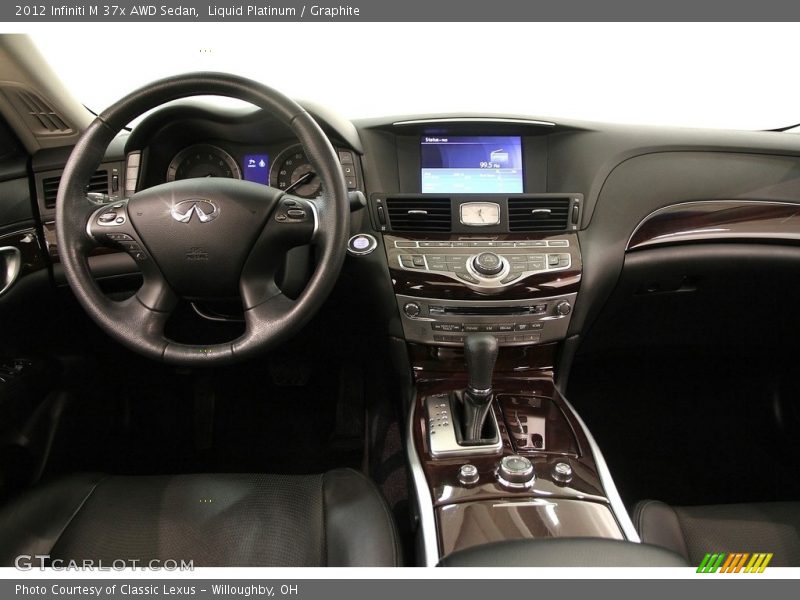 Liquid Platinum / Graphite 2012 Infiniti M 37x AWD Sedan