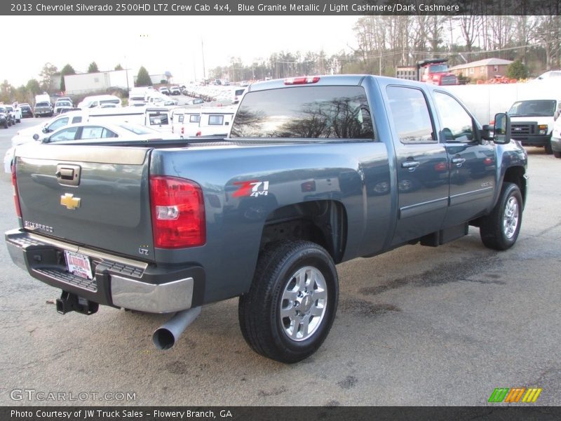Blue Granite Metallic / Light Cashmere/Dark Cashmere 2013 Chevrolet Silverado 2500HD LTZ Crew Cab 4x4