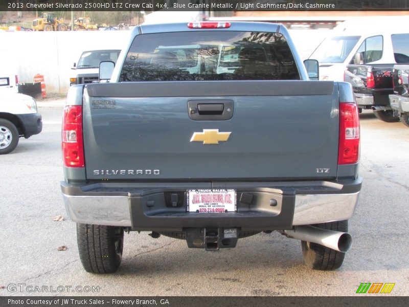 Blue Granite Metallic / Light Cashmere/Dark Cashmere 2013 Chevrolet Silverado 2500HD LTZ Crew Cab 4x4