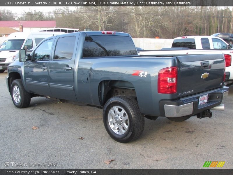Blue Granite Metallic / Light Cashmere/Dark Cashmere 2013 Chevrolet Silverado 2500HD LTZ Crew Cab 4x4