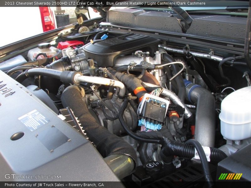 Blue Granite Metallic / Light Cashmere/Dark Cashmere 2013 Chevrolet Silverado 2500HD LTZ Crew Cab 4x4