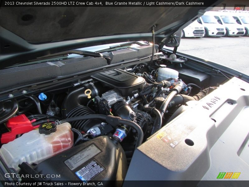 Blue Granite Metallic / Light Cashmere/Dark Cashmere 2013 Chevrolet Silverado 2500HD LTZ Crew Cab 4x4