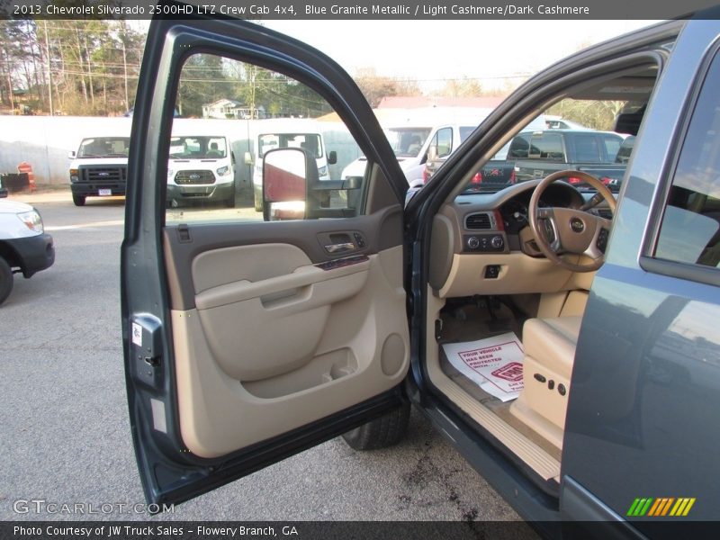 Blue Granite Metallic / Light Cashmere/Dark Cashmere 2013 Chevrolet Silverado 2500HD LTZ Crew Cab 4x4