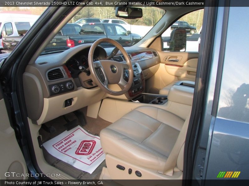 Blue Granite Metallic / Light Cashmere/Dark Cashmere 2013 Chevrolet Silverado 2500HD LTZ Crew Cab 4x4