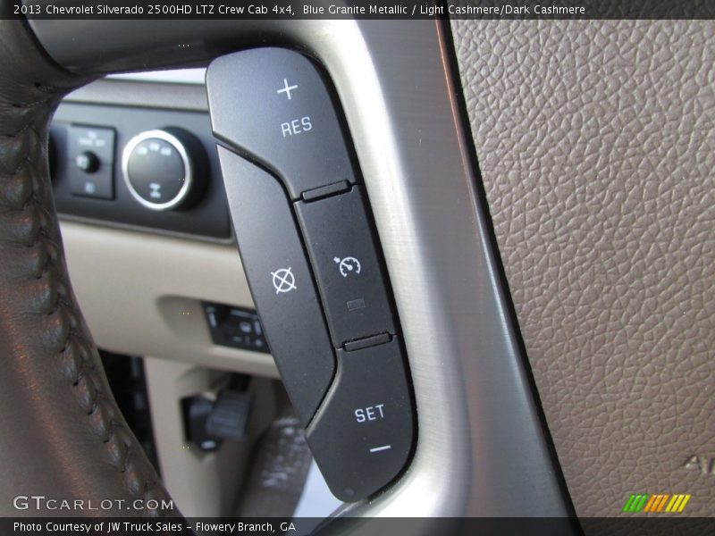 Blue Granite Metallic / Light Cashmere/Dark Cashmere 2013 Chevrolet Silverado 2500HD LTZ Crew Cab 4x4