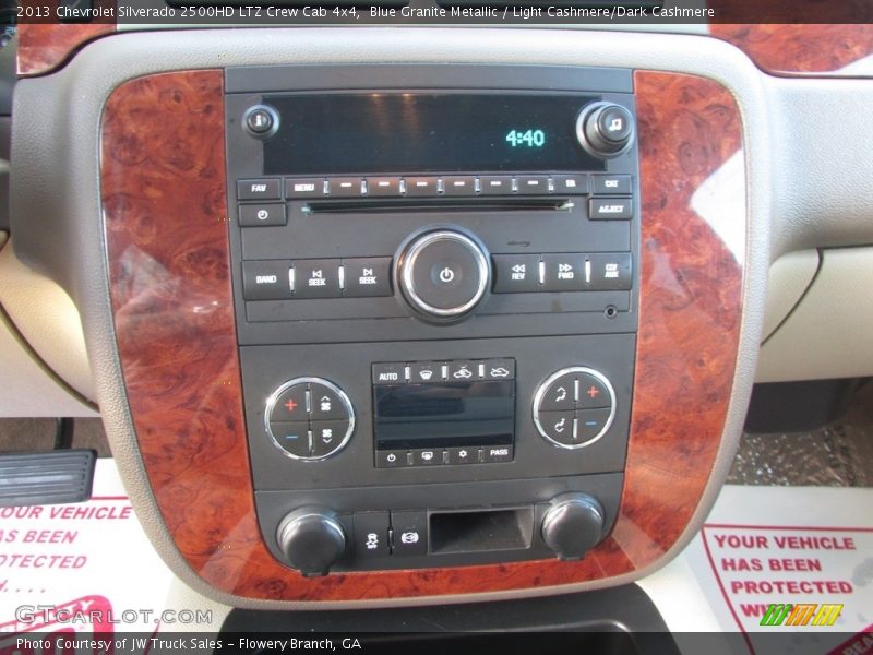 Blue Granite Metallic / Light Cashmere/Dark Cashmere 2013 Chevrolet Silverado 2500HD LTZ Crew Cab 4x4