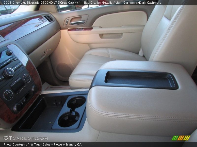 Blue Granite Metallic / Light Cashmere/Dark Cashmere 2013 Chevrolet Silverado 2500HD LTZ Crew Cab 4x4