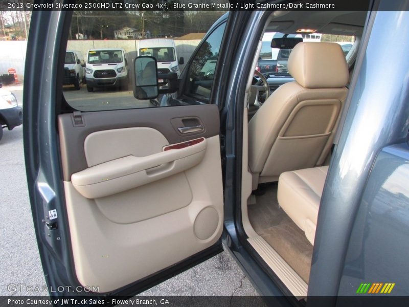 Blue Granite Metallic / Light Cashmere/Dark Cashmere 2013 Chevrolet Silverado 2500HD LTZ Crew Cab 4x4