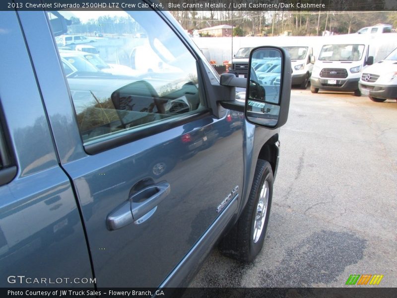 Blue Granite Metallic / Light Cashmere/Dark Cashmere 2013 Chevrolet Silverado 2500HD LTZ Crew Cab 4x4