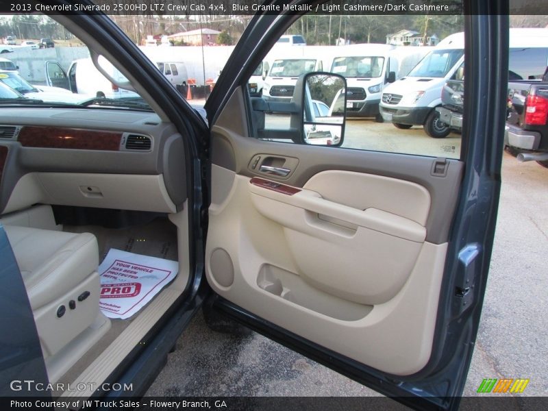 Blue Granite Metallic / Light Cashmere/Dark Cashmere 2013 Chevrolet Silverado 2500HD LTZ Crew Cab 4x4