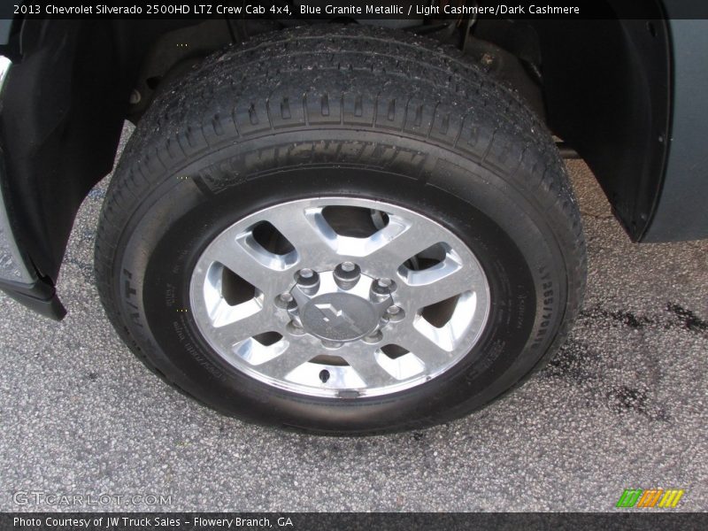 Blue Granite Metallic / Light Cashmere/Dark Cashmere 2013 Chevrolet Silverado 2500HD LTZ Crew Cab 4x4