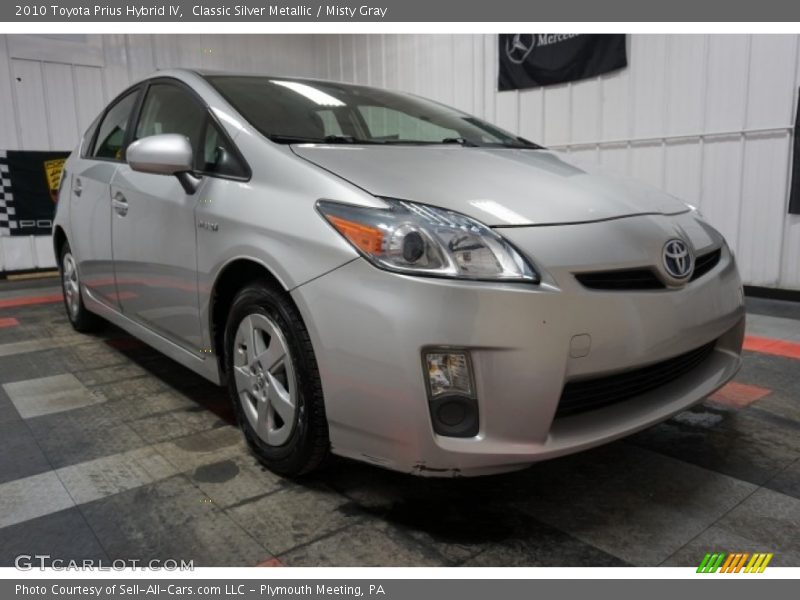 Classic Silver Metallic / Misty Gray 2010 Toyota Prius Hybrid IV