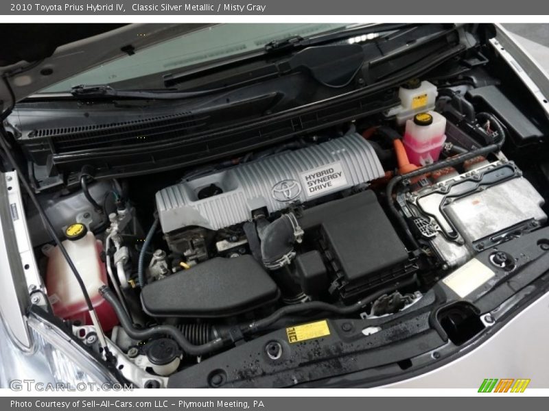 Classic Silver Metallic / Misty Gray 2010 Toyota Prius Hybrid IV