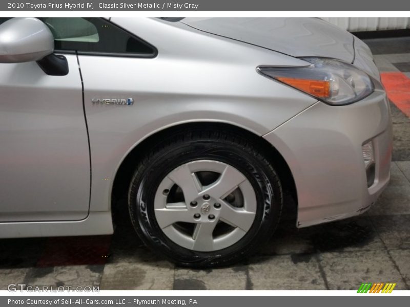 Classic Silver Metallic / Misty Gray 2010 Toyota Prius Hybrid IV