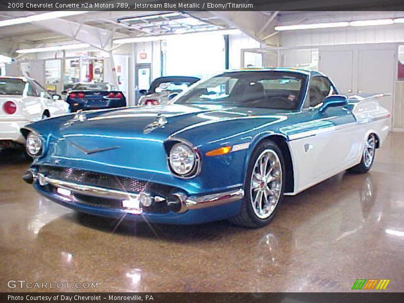  2008 Corvette n2a Motors 789 Jetstream Blue Metallic