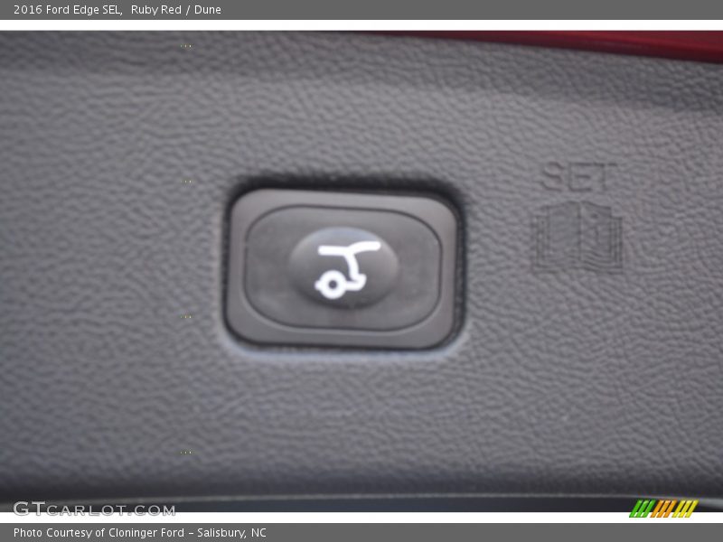 Ruby Red / Dune 2016 Ford Edge SEL