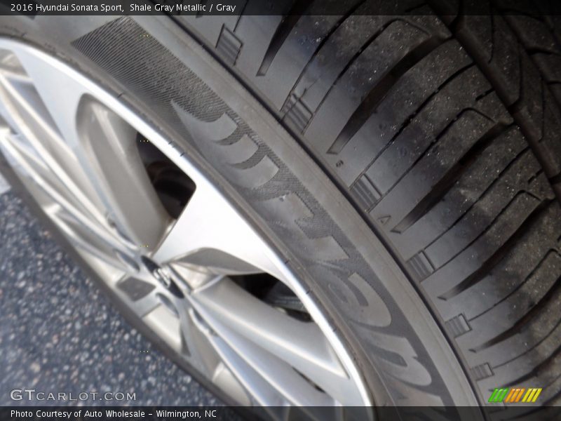Shale Gray Metallic / Gray 2016 Hyundai Sonata Sport