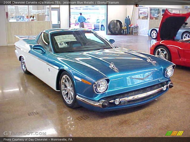  2008 Corvette n2a Motors 789 Jetstream Blue Metallic