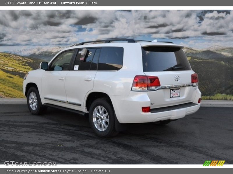 Blizzard Pearl / Black 2016 Toyota Land Cruiser 4WD