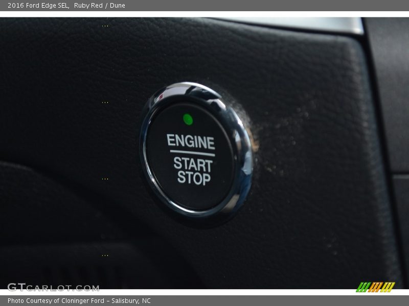 Ruby Red / Dune 2016 Ford Edge SEL