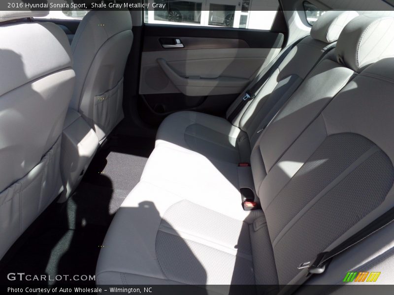 Shale Gray Metallic / Gray 2016 Hyundai Sonata Sport
