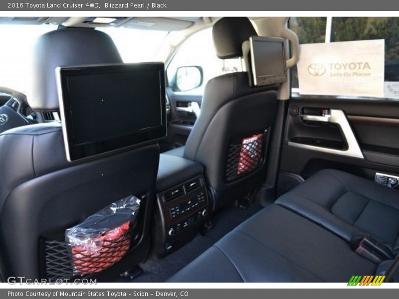 Blizzard Pearl / Black 2016 Toyota Land Cruiser 4WD