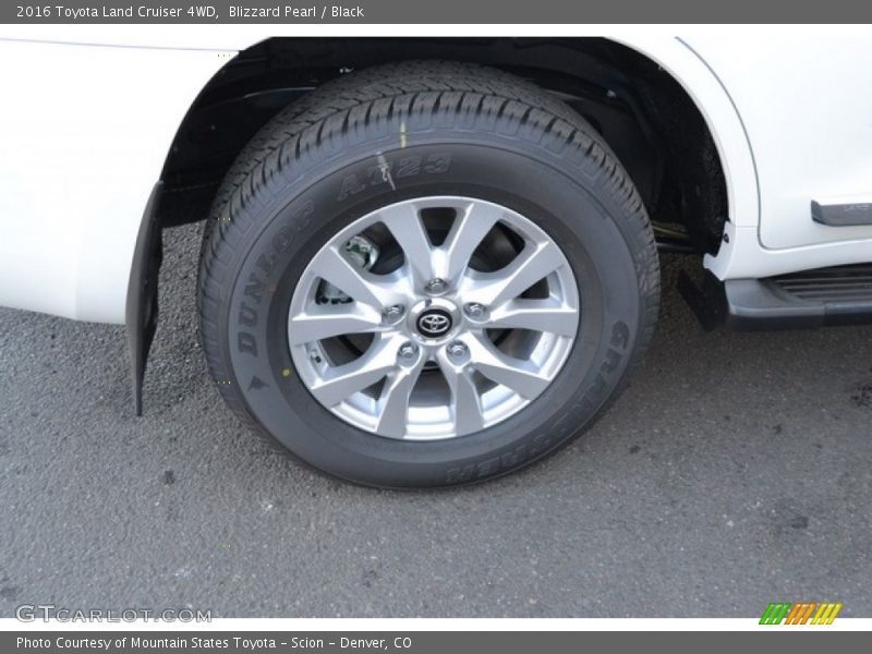 Blizzard Pearl / Black 2016 Toyota Land Cruiser 4WD