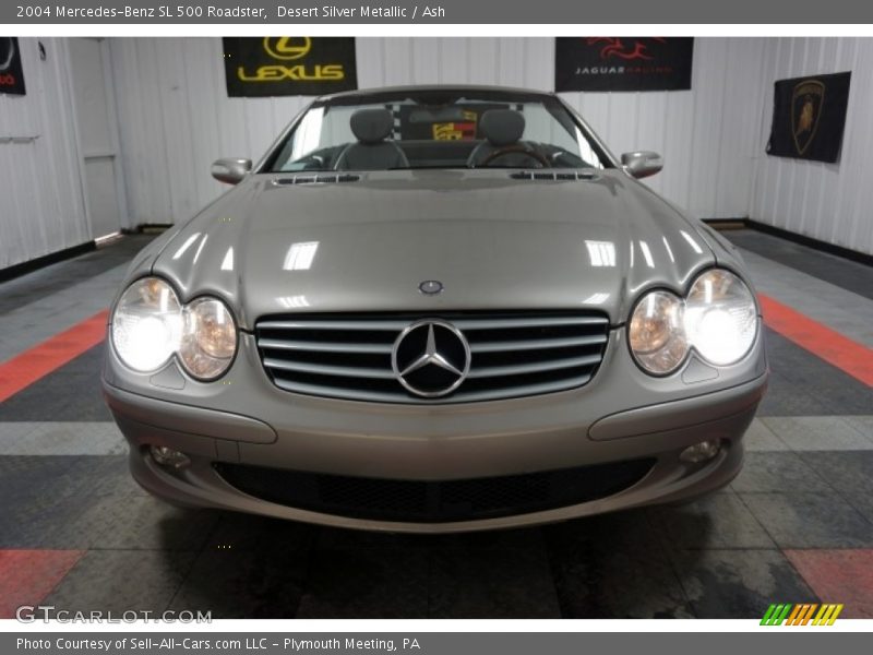 Desert Silver Metallic / Ash 2004 Mercedes-Benz SL 500 Roadster