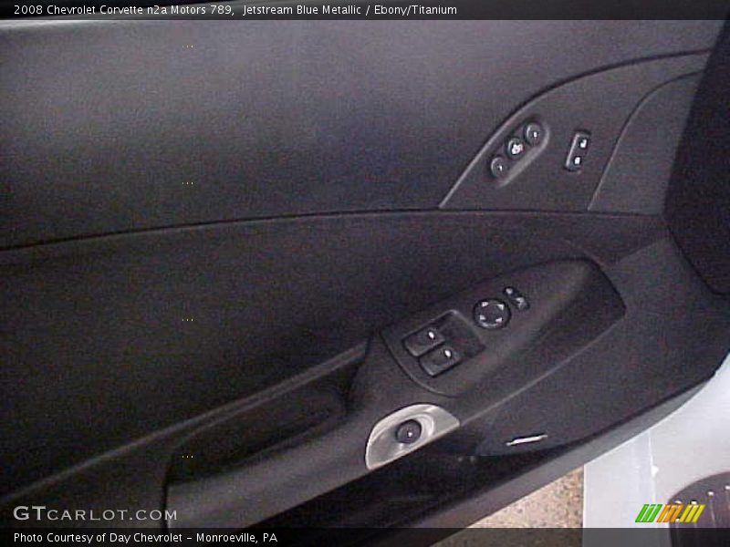 Jetstream Blue Metallic / Ebony/Titanium 2008 Chevrolet Corvette n2a Motors 789